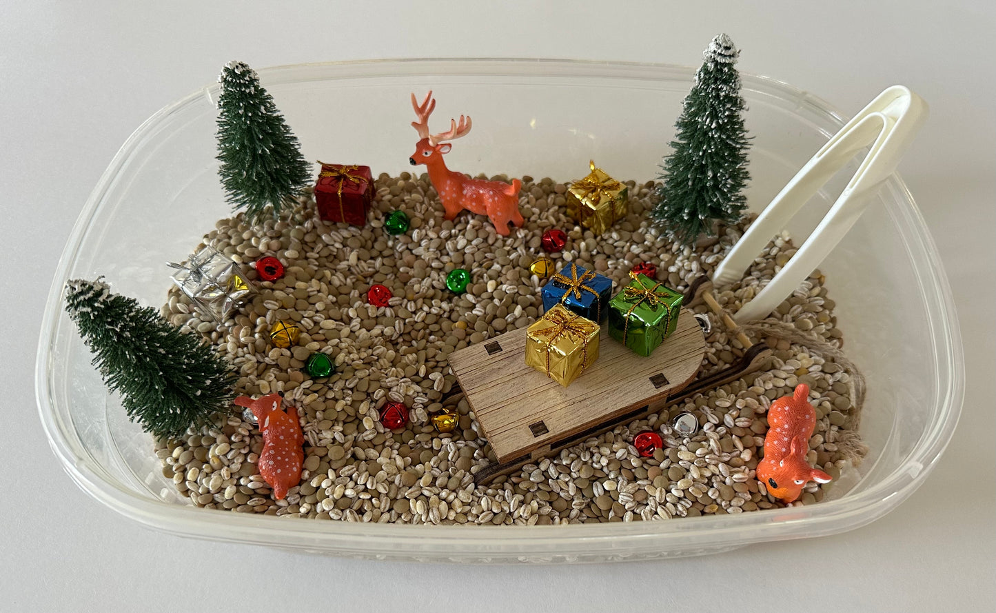 Santa’s Reindeer Sensory Bag
